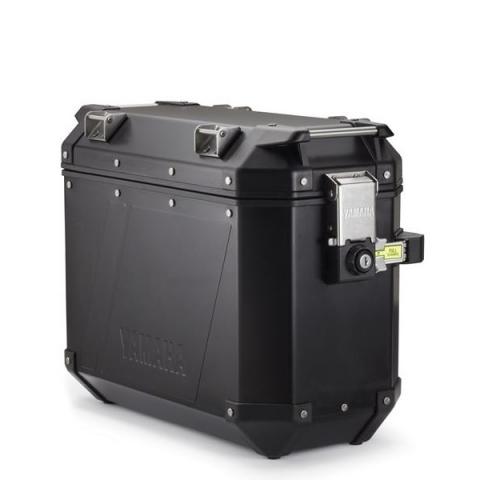 Hliníkový boční kufr Yamaha, černý levý, 23P-FSCLA-BL-00, zavazadla, motokufr
