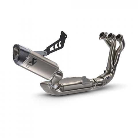 Výfukový systém Akrapovič Yamaha MT09, stříbrný, 90798-32412-00