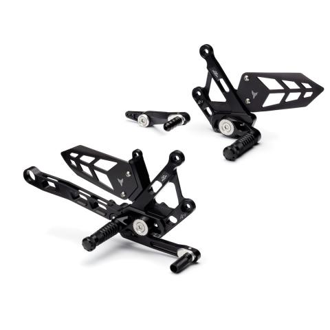 Seřizovací stupačky a přepákování Yamaha MT-10, B67-FRSET-00-00, billet