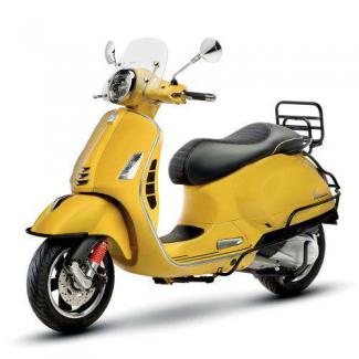 Ochranný rám předního blatníku černý Vespa GTS, 1B000704