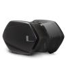 Boční kufr Yamaha Touring 20l, lakovaný, levý, černý, motokufr, top case 
